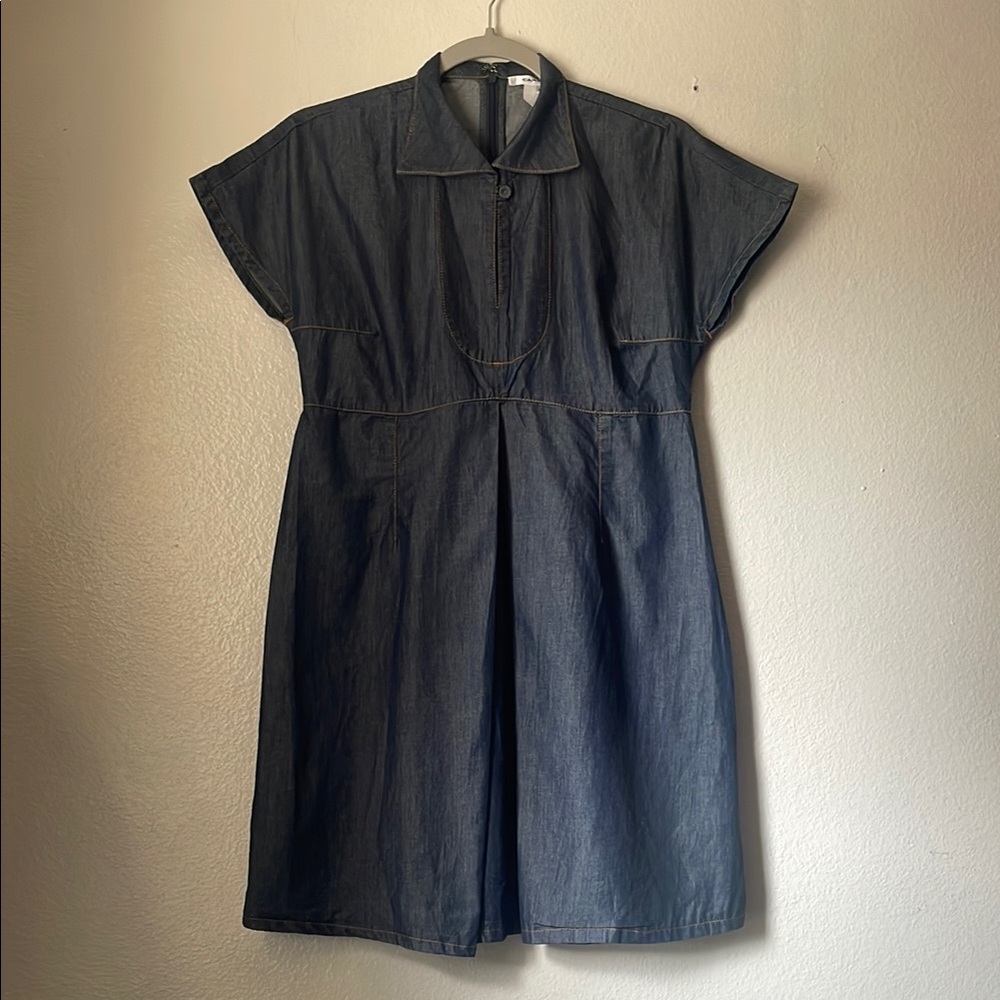 Carven - Blue Denim Mini Dress